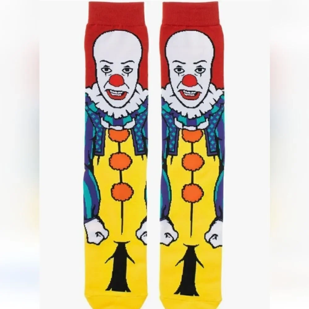 👋New! IT / Pennywise movie socks unisex size 7 to 10 • Mix And Match 3/$20